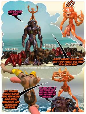 fire monster hentai - PronQuest Â» Fire Demon Hentai from Hell Narrates Disney Land's Mr Happy's  Wild Ride.