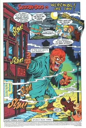 Cartoon Werewolf Comic - I think Shaggy might be on to something. A Scooby show where the gang  dedicates their time to catching adulterous spouses in the act would be  HILARIOUS!