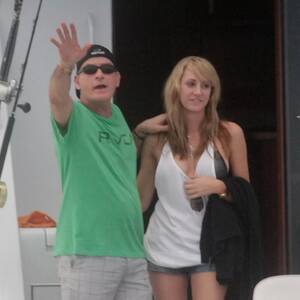 Brett Rossi Porn Men - Charlie Sheen engaged to Brett Rossi: Set to marry for the fourth time  after proposing to his porn star girlfriend Brett Rossi - Mirror Online