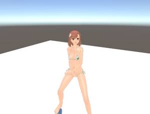anime bikini 3d - Pretty & Sexy Dancing Anime Bikini Girl Demo App PornulusRift HentaiGirl VR  porn video vrporn.