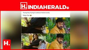 mature seduces teen boy - Young Boy Trying to Seduce Mature Aunty - Chiranjeevi SHAMED with PORN  Video title