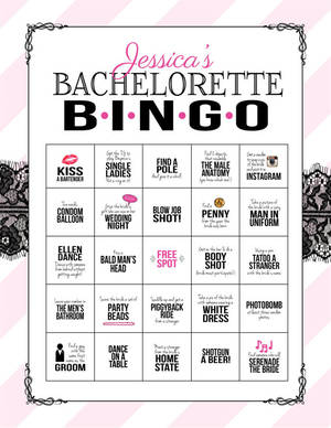 bingo beach party porn - Bachelorette Party Game Bingo Dare Sheet by SweetBeeShoppe on Etsy