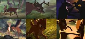 Bambi Faline Furry Porn - Ronno and bambi fight in the first film \