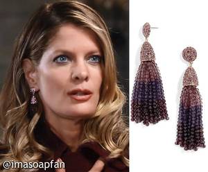 Michelle Stafford Porn - Nina Reeves's Purple Beaded Tassel Earrings - General Hospital, Michelle  Stafford, #GH #GeneralHospital Jewelry