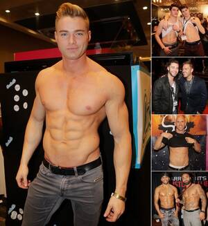 Hottest Male Porn Star - Straight Male Porn Stars and Hot Guys at AVN Expo 2017