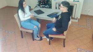 hot teacher masturbates - Free Sexy teacher masturbates her student in intimate lessons Porn Video HD