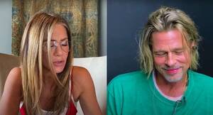 Jennifer Aniston Pix - Brad Pitt & Jennifer Aniston Recreated A Dirty Scene From â€œFast Timesâ€ -  NowThis