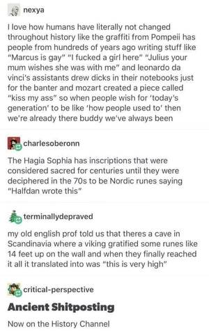 Ancient Tumblr - some of these are actually true : r/tumblr