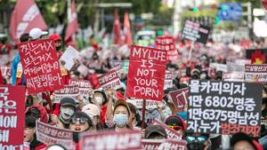 Forced Asian Porn Xvideos - South Korea's 'nth rooms' are toxic mixture of tech, sex and crime - Nikkei  Asia
