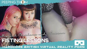 milf teen lesbian fisting - Teen Fisting Lessons; Amateur Lesbian Threesome with Huge Tits. Mia MILF by  Peeping Thom : VR Porn Database