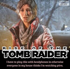 Lara Croft Porn Captions Sex - Can you stop moaning for once lara? : r/gaming