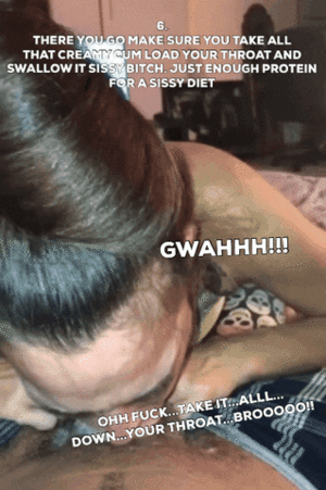 Girlfriend Blowjob Captions - 6. A sissy girlfriend blowjob - Porn With Text