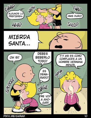 Charlie Brown Cartoon Sex Porn - You are a (Sister) Fucker, Charlie Brown (Spanish Colorized) - page10 porno