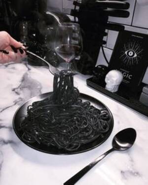 Black Food Porn - 16 Black food ideas | black food, black, black aesthetic