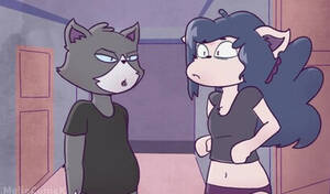 animated doll porn - Porn cartoon with a cat who fucked a magic voodoo doll