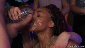 nightclub fuck - Hot ebony slave fucked in Spanish nightclub - XVIDEOS.COM