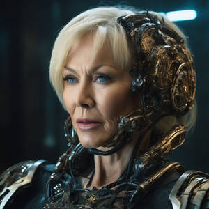 Helen Mirren Pornstar - Helen Mirren as a cyborg warrior princess\