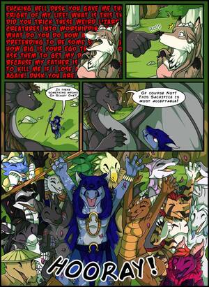 Furry Porn Comic Princess Rush - Princess Rush 2 Porn comic, Rule 34 comic, Cartoon porn comic - GOLDENCOMICS