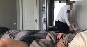 free porn caught jerking - Free Stepsister caught jerking off and sat on a shlong Porn Video HD