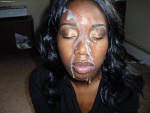 black chicks facial cumshots - Black Girl Facial - CUM FACE BITCHES ONLY | MOTHERLESS.COM â„¢