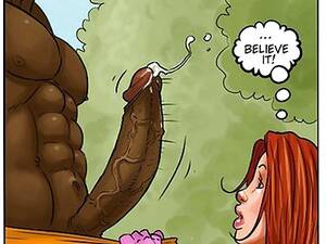 naughty cartoon babes - Hot and sexy cartoon porn with naughty babe trying big black cock