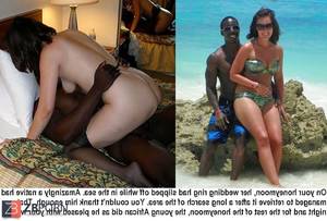 Cuckold Beach Porn - Bi-Racial Cuckold Honeymoon Wifey Beach Caps
