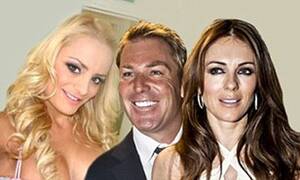 Elizabeth Hurley Porn Star - Elizabeth Hurley admits Shane Warne's porn star allegations make her 'sick'  | Daily Mail Online