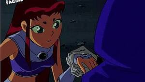 Anime Lesbian Porn Starfire - Starfire x Raven Lesbian Sex - XNXX.COM
