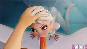 frozen porn shemale big dick - Frozen - Elsa gets a blowjob - XVIDEOS.COM