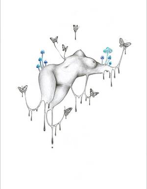 American Dad Porn Pencil Art - Beautiful Female Body Limit Art Print Surrealistic - Etsy Canada