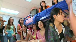 college dorm party - College dorm party with cute coeds sucking on that stripper dick - PornID  XXX