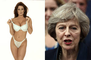 Minister Porn - Theresa May mistook for porn star