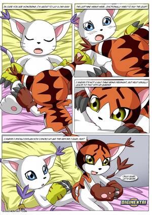 digimon pregnant porn - Digimon Porno Comics â€“ Gatomon in Heat 3 â€“ Digimon Hentai