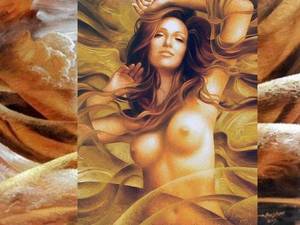 naked painting - 