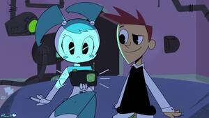 Cartoon Robot Girl - Rule 34 - 1boy 1girls 2d 69 69 position abdominal bulge accurate art style  age difference aged down amputee anal anal sex animated anus ass ball  fondling ball grab ball squeeze ball