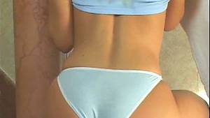 hot cock panties - Blonde amateur babe plays with a huge cock. Hot video