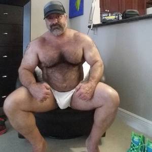 fat hairy bulge - Daddy's Bulge