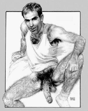 Gay Sex Art Drawings - Gay Drawings-hot gay art