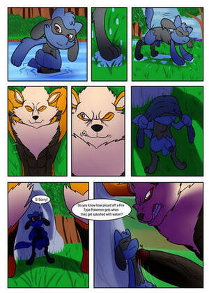 Arcanine Porn Comic - Wet An Arcanine, Drench A Riolu Hentai HD Porn Comic - My Hentai Comics