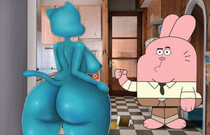 Gumball Dress Porn - Yep, Nicole Watterson doesn't wear clothes at homeâ€¦ at least while Richard  is away â€“ World of Gumball Porn