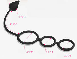 anal butt sex - Soft Silicone Male Cock Cage Penis Rings With Anal Butt Plug,Fetish Porno  Erotic Anus