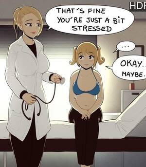 Animated Lesbian Doctor Porn - Nessie At The Doctor 1 comic porn | HD Porn Comics