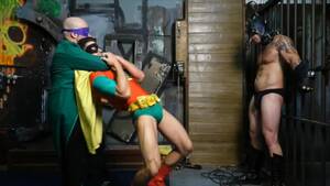 Batman Gay Porn Tied Up - Superhero: Batman in Bondage - ThisVid.com