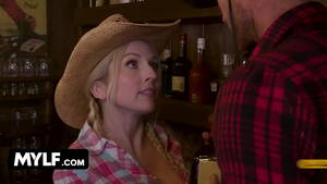 Cowboy Milf Porn - Concept: Country Milf With Big Tits Christie Stevens Rides Hunk Cowboy In  The Saloon - Mylf Labs - XVIDEOS.COM