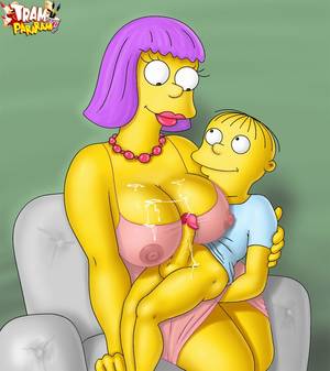 cartoon porn tram pararam simpsons - The Simpsons gets nude and dirty playing with dildo and young dick between  tits - CartoonTube.XXX