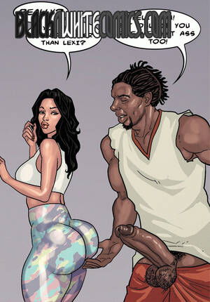 leggings cartoon porn - The poker game 3 Full house @ Megainterracialcomics.com