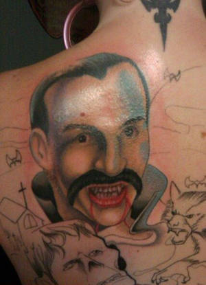 Funny Bad Porn - Vampire wolf bats on back Bad Tattoos funny regrettable terrible awful  ugliest ugly epic fails wtf