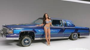 lowrider latina models naked - Lowrider car and hot curvy latina babe in bikini girls and cars desktop  wallpaper 1600x900 nude models and pornstars wallpapers