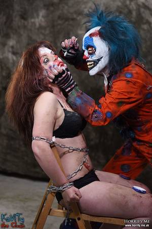 Evil Scary Clown Porn - Clown Makeup Chair - Horrify Me, horror photography and portraits of  rotting zombies, evil