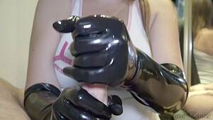 latex glove femdom handjob - Top HQ Latex Handjob Sex Films - BDSMX.Tube